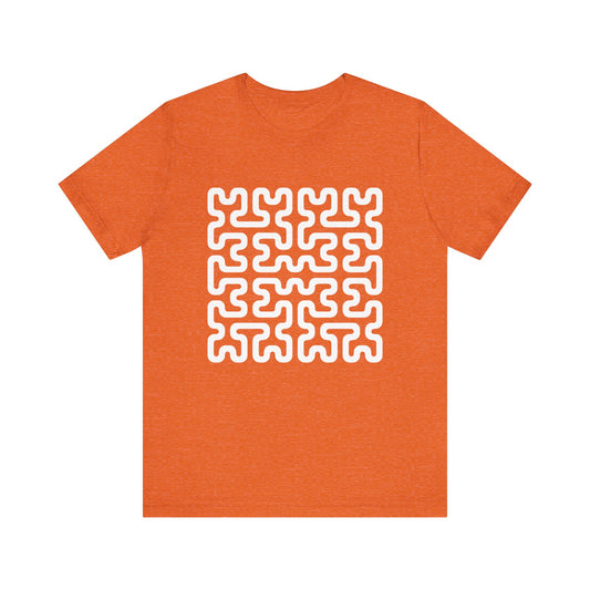 The Fractom Tee • White Print