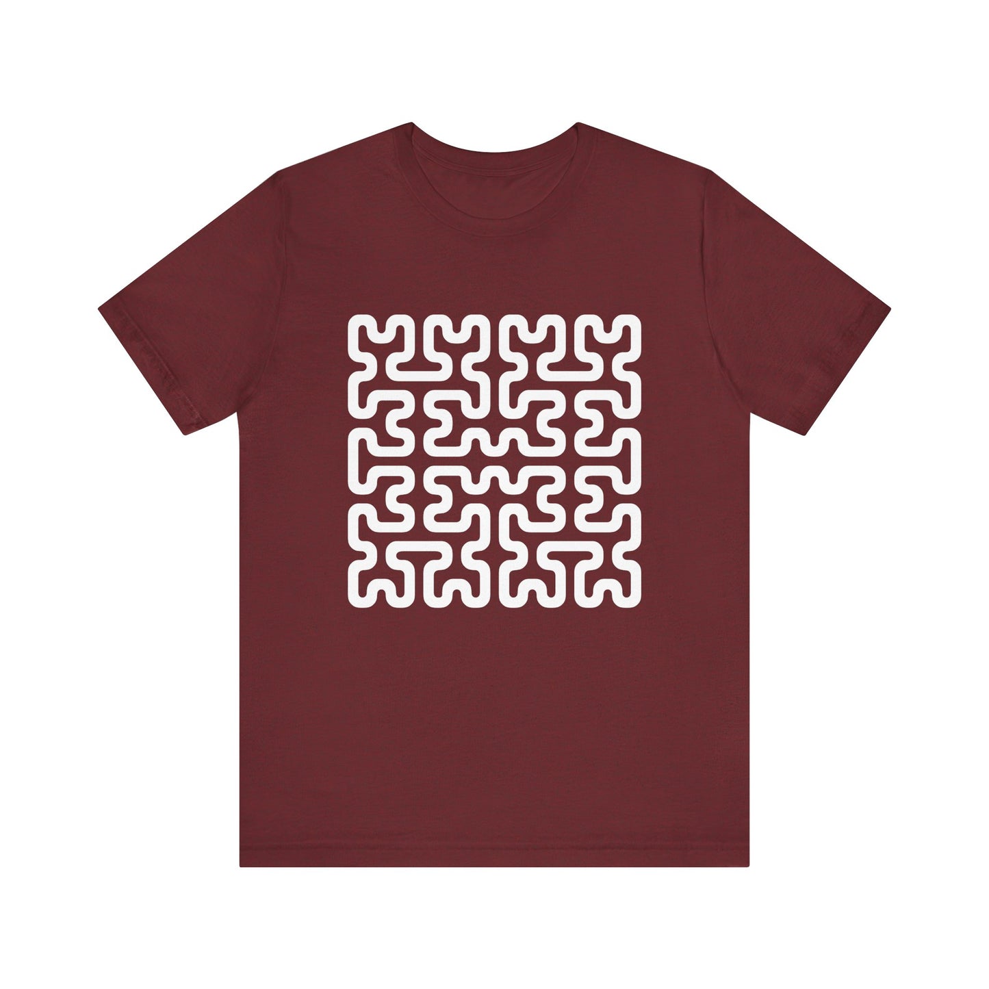 The Fractom Tee • White Print