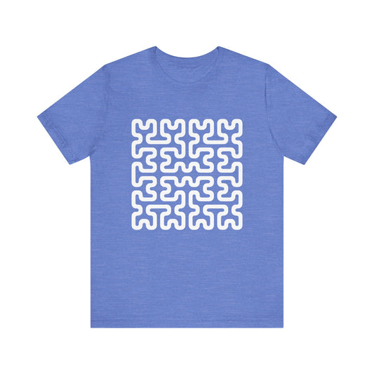 The Fractom Tee • White Print